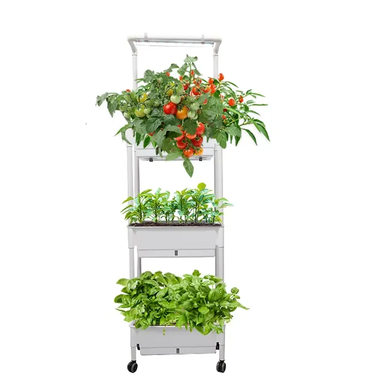 Hareketli Dikey 3 Katlı Kendi  - Self Watering Planter incelemesi ve fiyatı