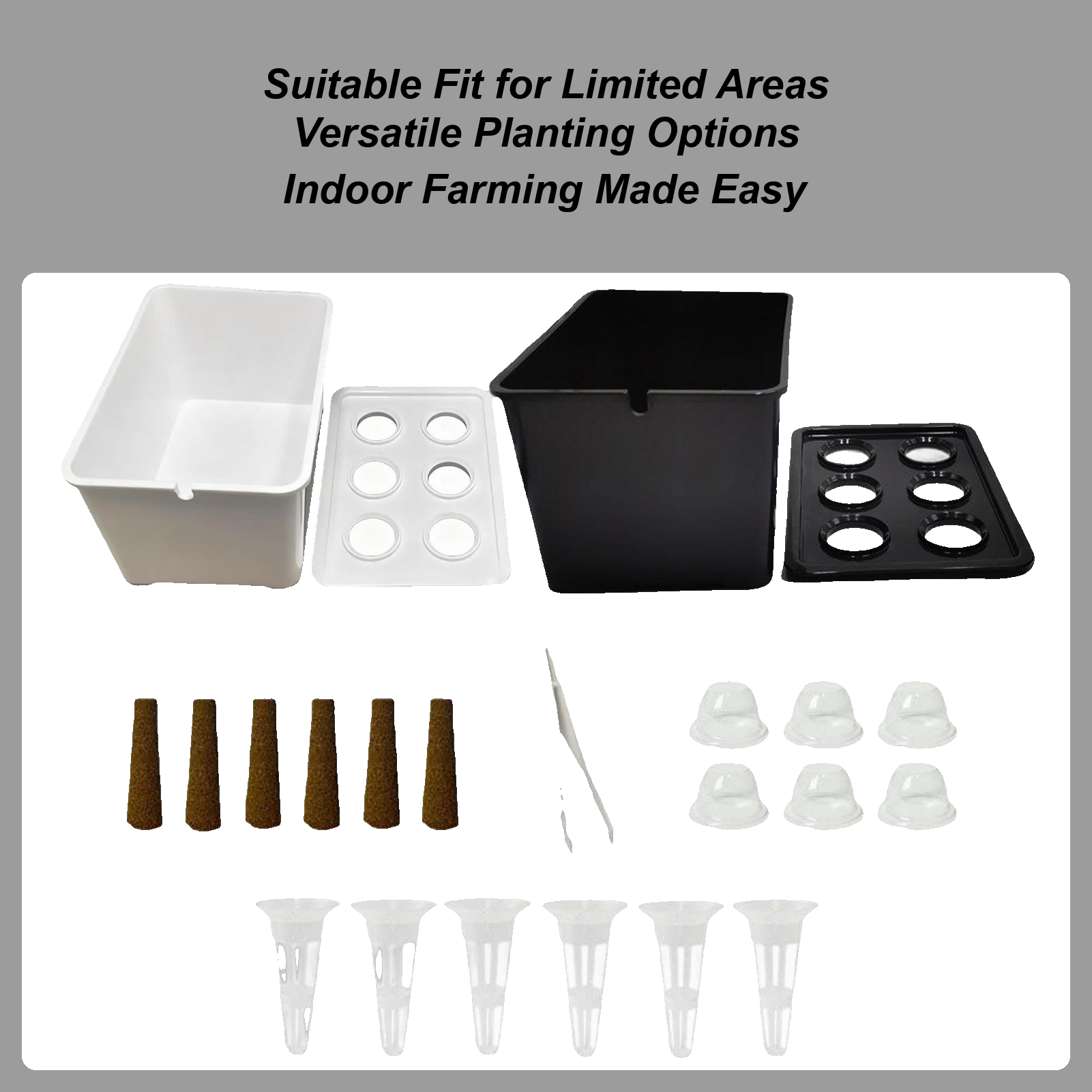 Hidroponik Yetiştirme Kiti Baş - Hydroponic Kit incelemesi ve fiyatı