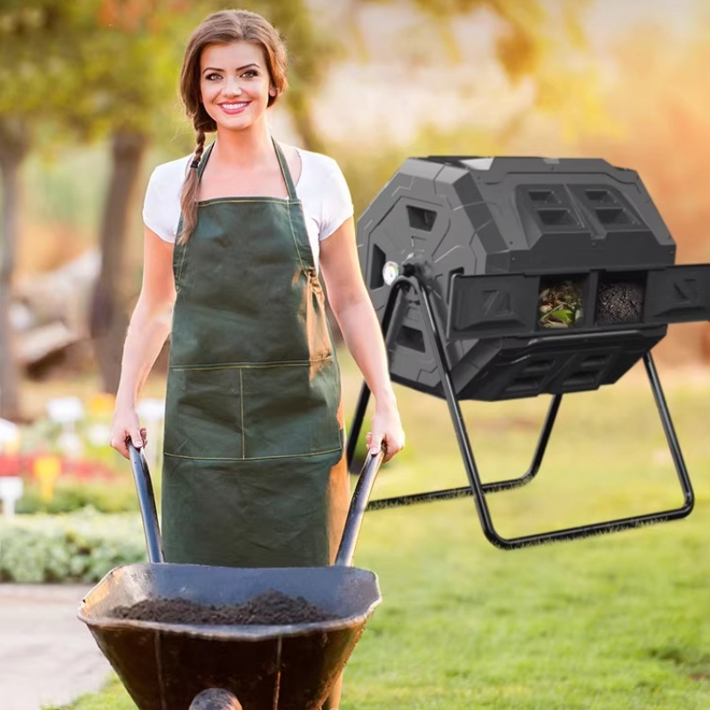 Ev Bahçesi Döner Kompost Kovas - Compost Bin incelemesi ve fiyatı