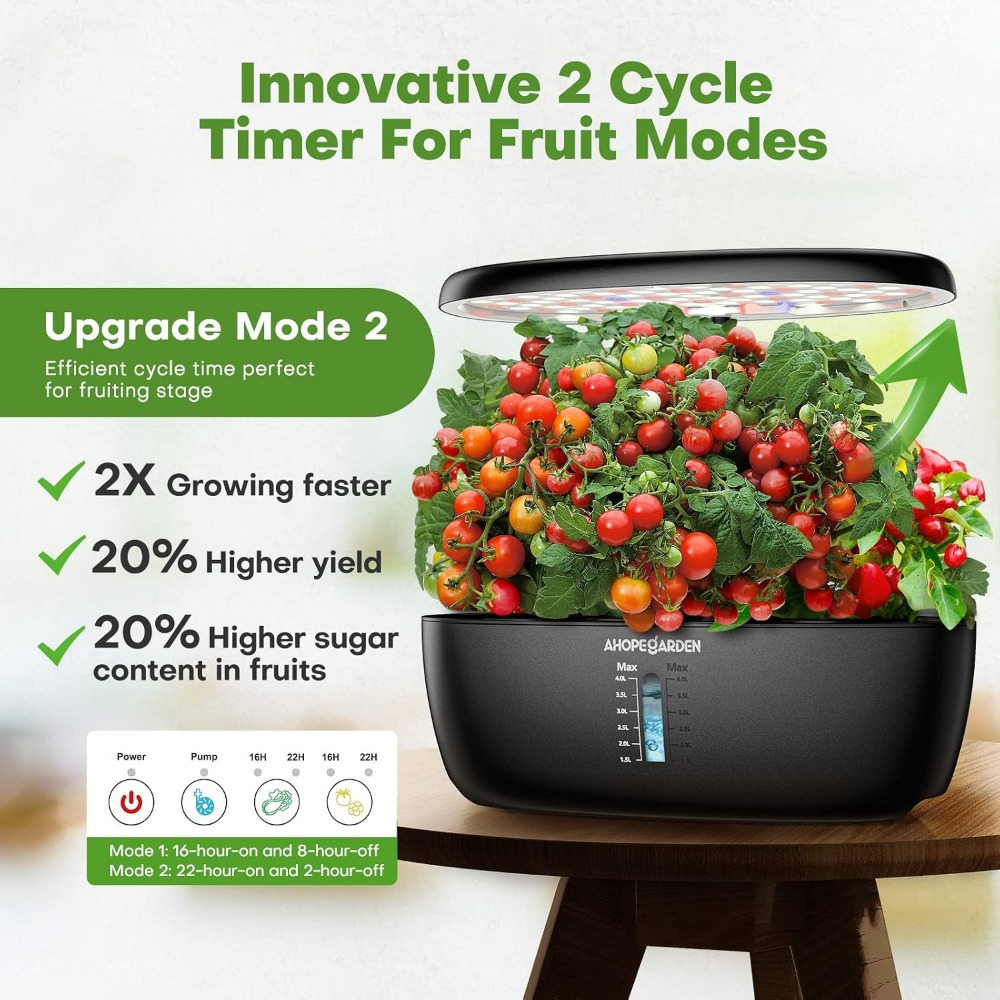 12 Bölmeli LED Büyütme Işıklı  - Indoor Herb Garden incelemesi ve fiyatı