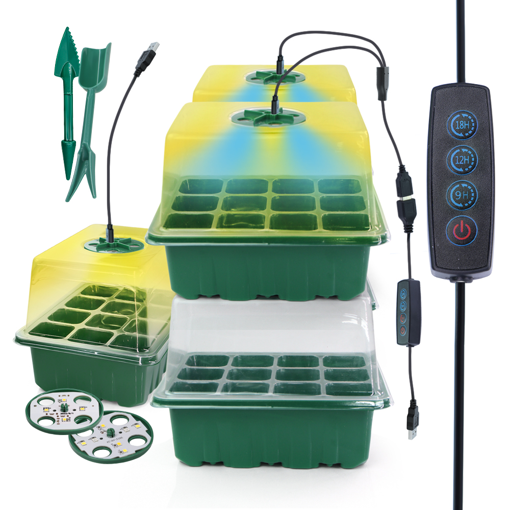 Büyümek Işık ile LED Fidanlık  - Seed Starter Tray incelemesi ve fiyatı